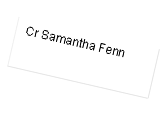 Cr Samantha Fenn