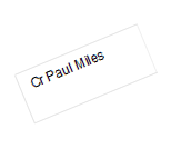 Cr Paul Miles