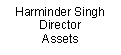 Harminder Singh
Director
Assets
