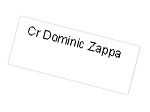 Cr Dominic Zappa