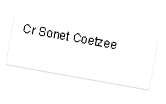 Cr Sonet Coetzee