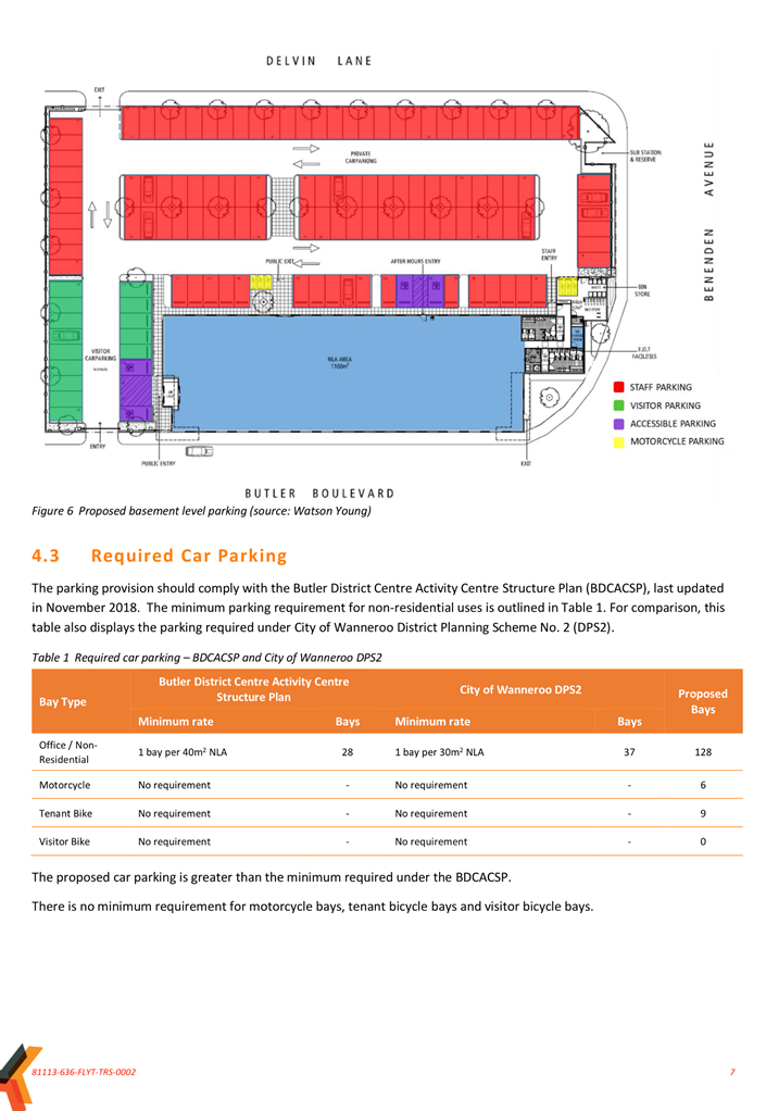 A blueprint of a parking lot

Description automatically generated