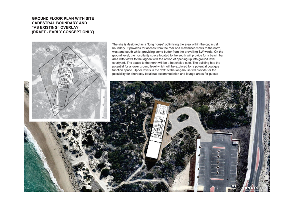 Aerial view of a beach

Description automatically generated