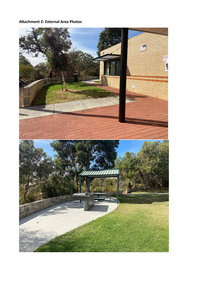 A collage of a picnic area

Description automatically generated