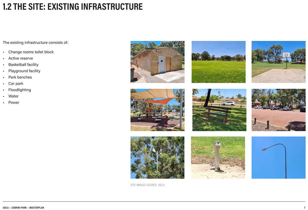 A collage of photos of a park

Description automatically generated