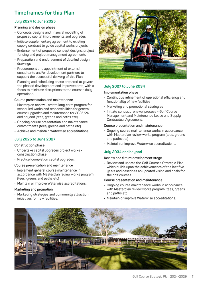 A page of a magazine with text and images of a person riding a lawn mower

Description automatically generated