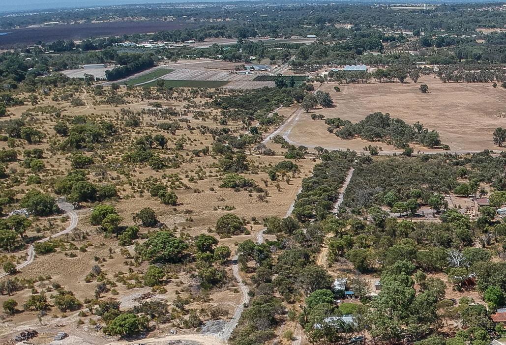 An aerial view of a landscape

Description automatically generated