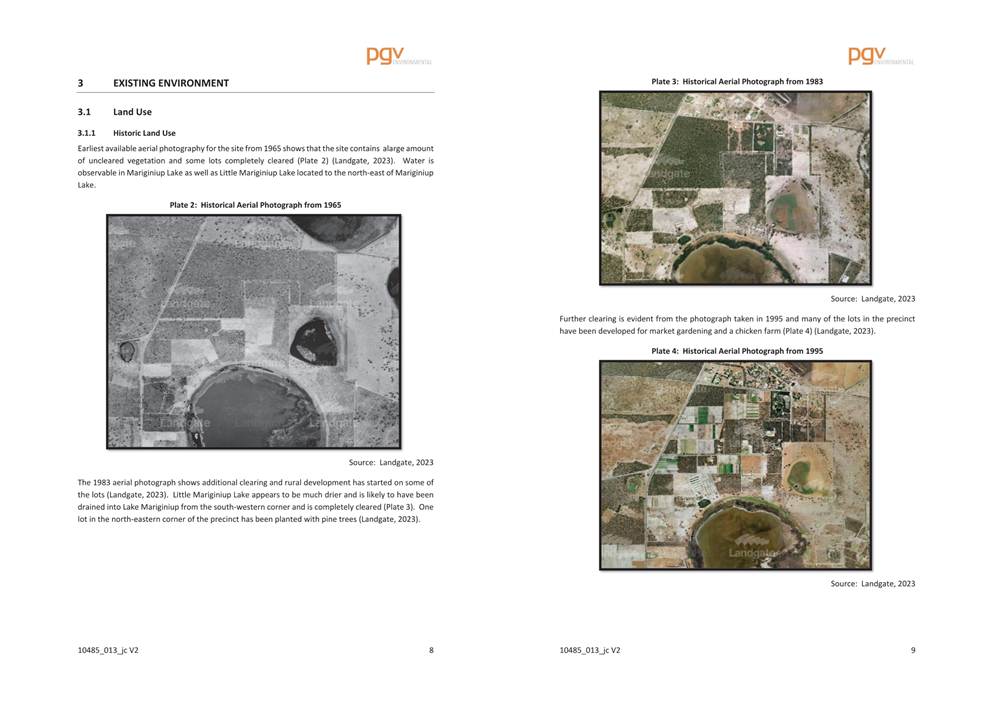 A page of a book with images of land

Description automatically generated