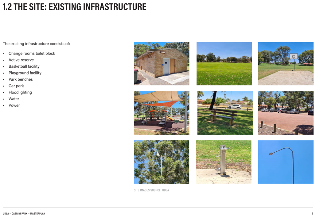 A collage of photos of a park

Description automatically generated