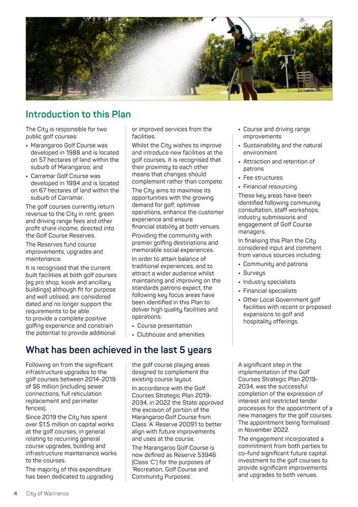 A person watering a golf course

Description automatically generated