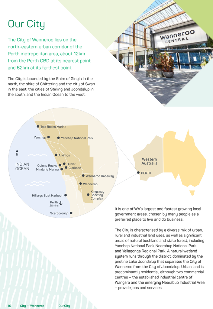 A brochure with a map and a building

Description automatically generated