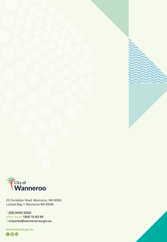 A white and green background with blue triangles

Description automatically generated