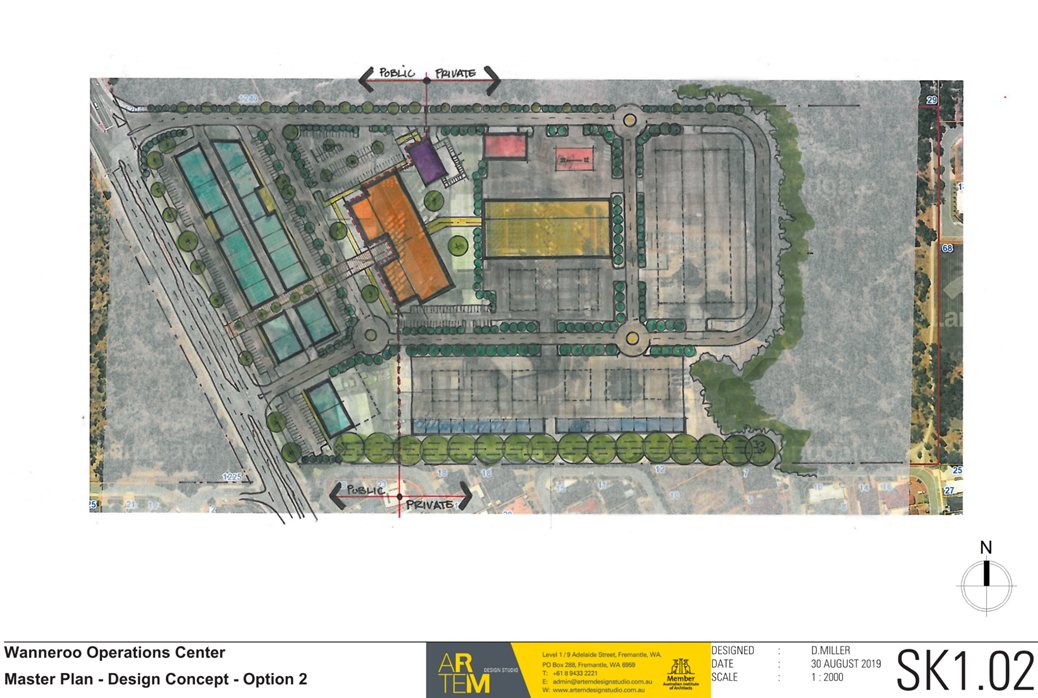 A map of a site

Description automatically generated