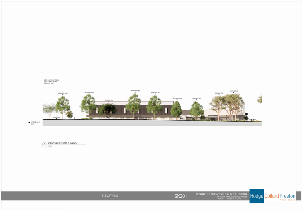 A building with trees and a few benches

AI-generated content may be incorrect.